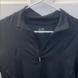 Champion performance fit half zip jacket